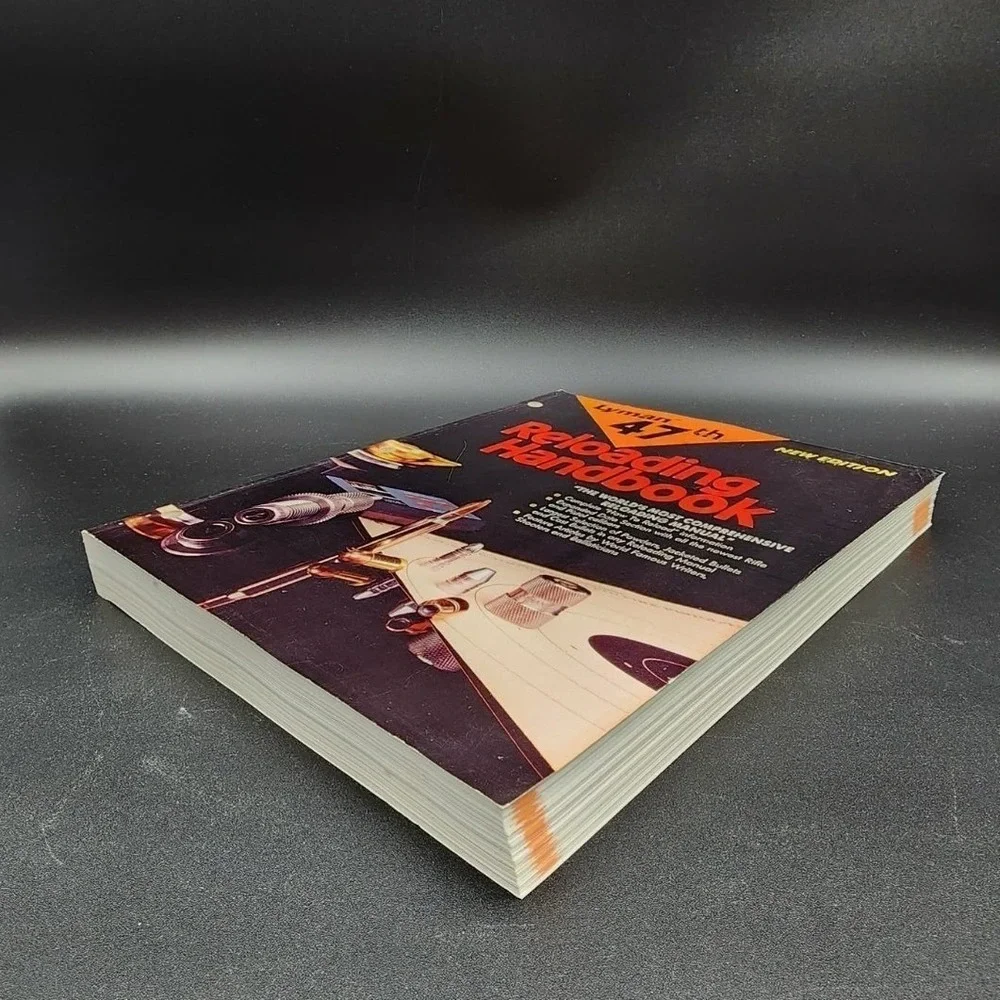 Lyman‎ 47th Reloading Handbook Softcover Manual New Old Stock 1992 1st Printing